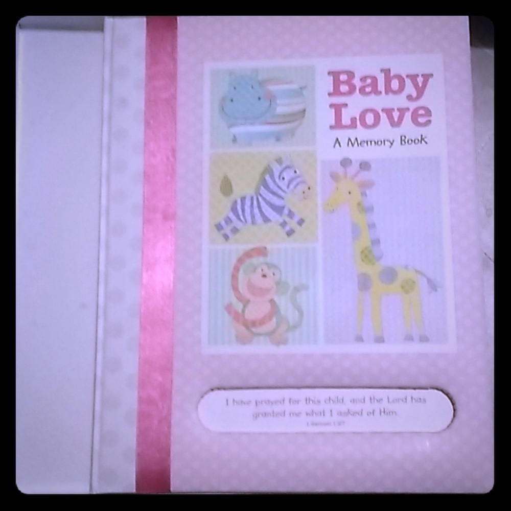 Baby memories book
